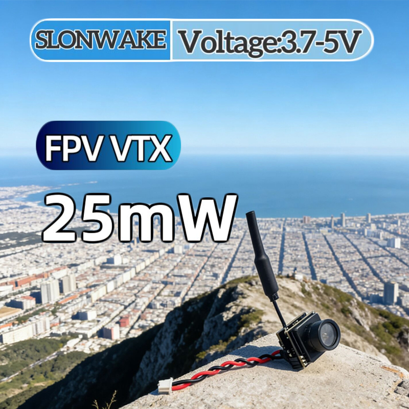 Drone Rc Toy - SLONWAKE FPV 25mW Leistungssimulations-VTX Integrierter Sender