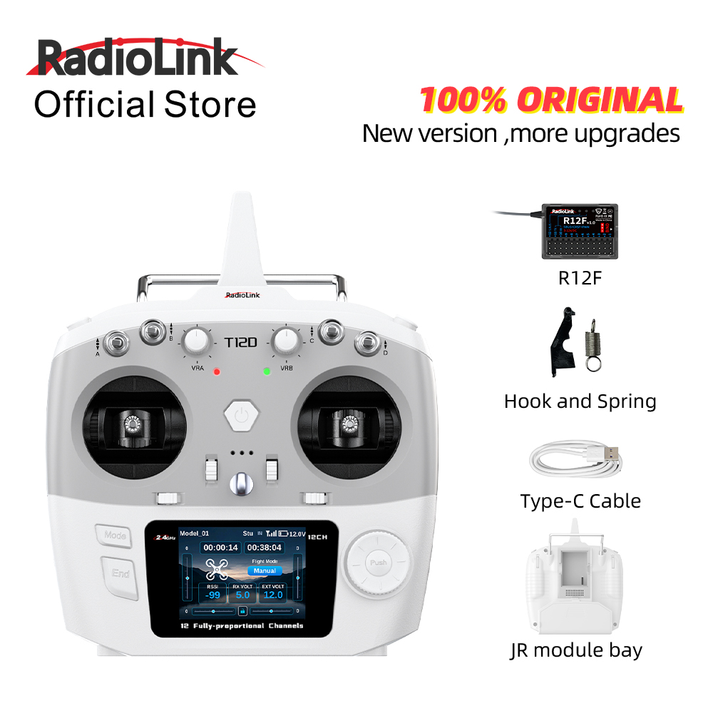 Drone Rc Leading - RadioLink T12D JR Modul 12CH 2,4GHz