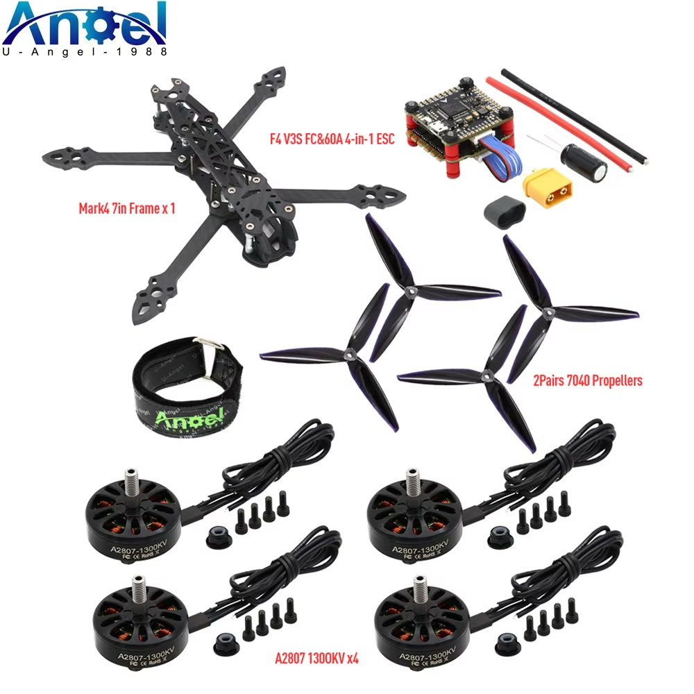 Drone Ae Rc - Mark4 Mark 4 7-Zoll 295mm FPV-Rahmen