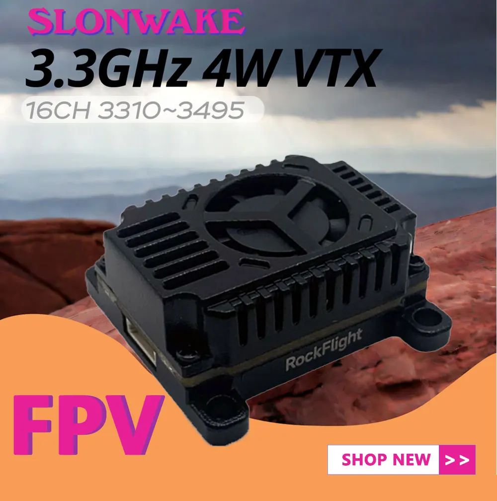 SLONWAKE FPV 3.3G 16CH 4000mW  – Drone Rc Toy Bewertung und Preis