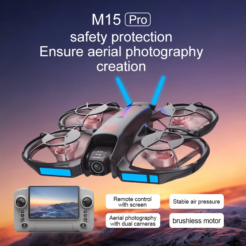 2026 Neue M15 FPV-Drohne mit B – Drone Ae Rc Bewertung und Preis